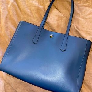Kate Spade large blue tote bag, never used!